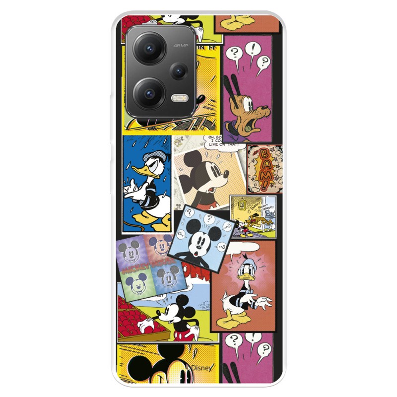 Funda para Xiaomi Poco X5 5G Oficial de Disney Mickey Comic - Clásicos Disney