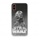 Capa Oficial Star Wars Darth Vader preto para iPhone X