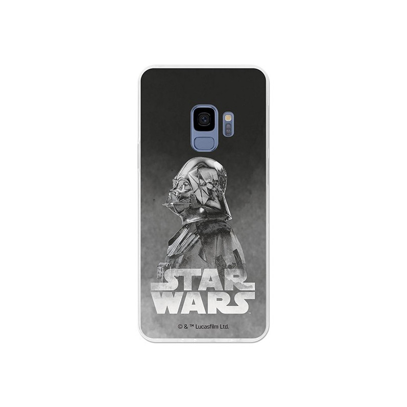 Capa Oficial Star Wars Darth Vader preto para Samsung Galaxy S9