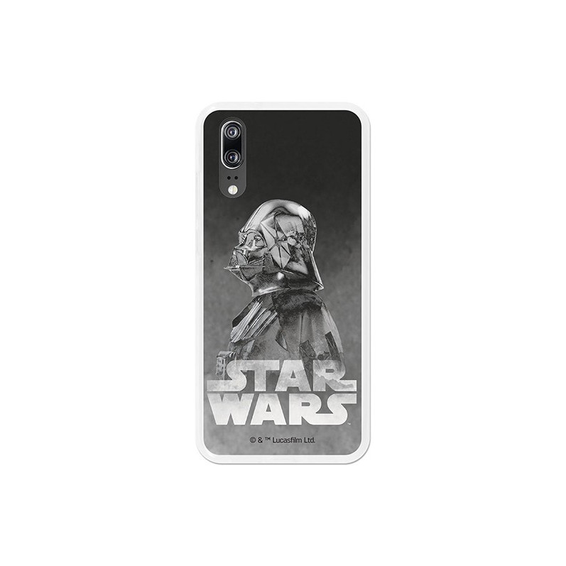 Capa Oficial Star Wars Darth Vader preto para Huawei P20