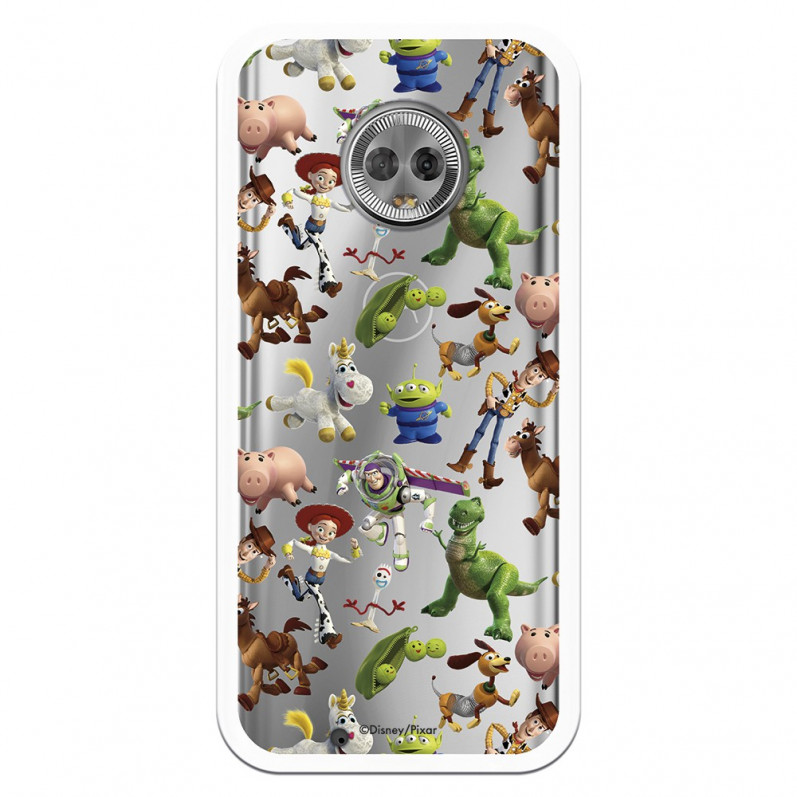 Capa Oficial Disney Toy Story Silhuetas Transparente - Toy Story para Motorola Moto G6