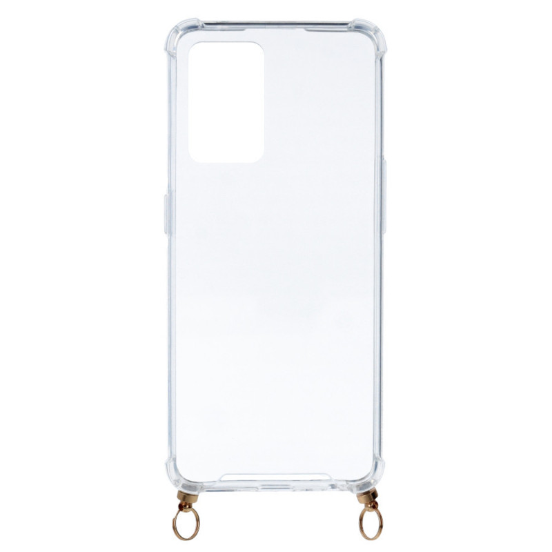 Capa Transparente com Suporte para Cordão para Oppo Find X5 Lite - La Casa de las Carcasas, Acessórios e Capas para telemóveis