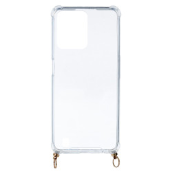 Capa Transparente com Suporte para Cordão para Realme C31 - La Casa de las Carcasas, Acessórios e Capas para telemóveis