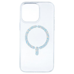 Capa Ring Glitter Compatível com Magsafe para iPhone 14 Pro Max - La Casa de las Carcasas, Acessórios e Capas para telemóveis