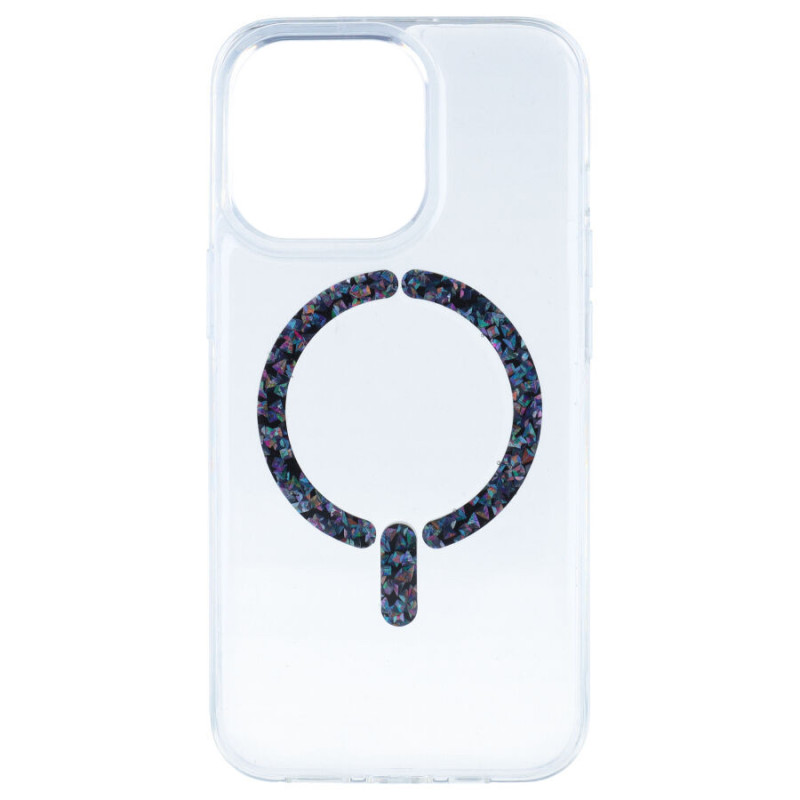 Capa Ring Glitter Compatível com Magsafe para iPhone 14 Pro Max - La Casa de las Carcasas, Acessórios e Capas para telemóveis