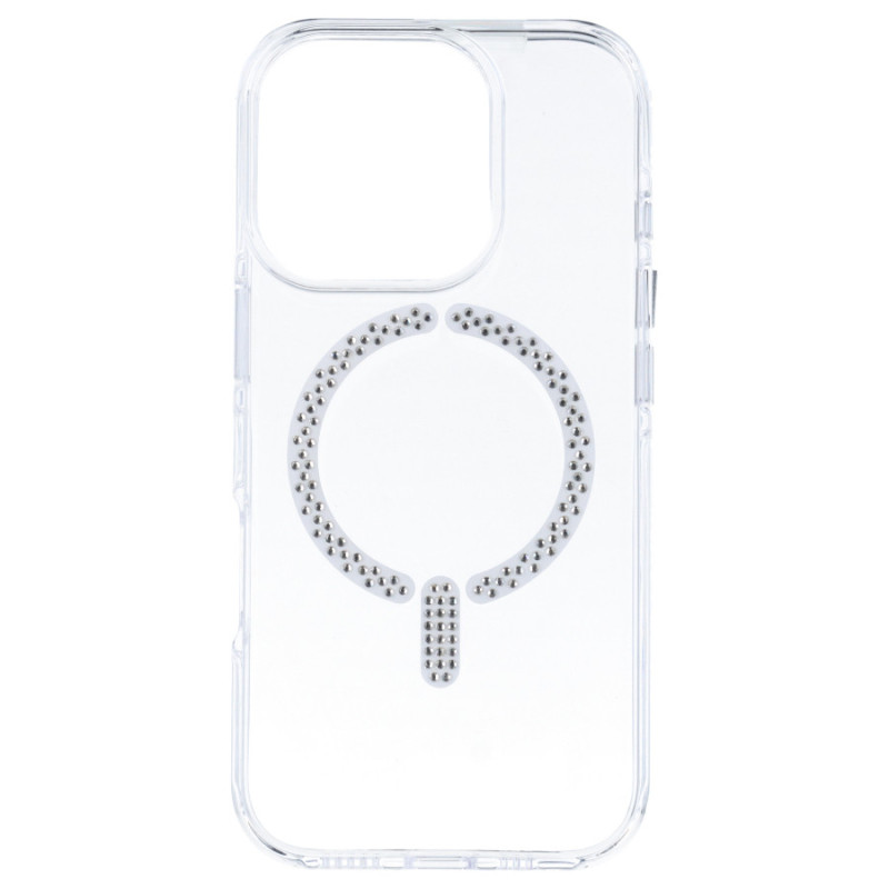 Capa Antiyellow Compatível com Magsafe com Brilhantes para iPhone 16 Pro - La Casa de las Carcasas, Acessórios e Capas para tele Capa Antiyellow Compatível com Magsafe com Brilhantes para iPhone 16 Pro - La Casa de las Carcasas, Acessórios e Capas para tele