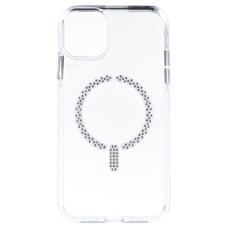 Capa Antiyellow Compatível com Magsafe com Brilhantes para iPhone 11 - La Casa de las Carcasas, Acessórios e Capas para telemóve Capa Antiyellow Compatível com Magsafe com Brilhantes para iPhone 11 - La Casa de las Carcasas, Acessórios e Capas para telemóve