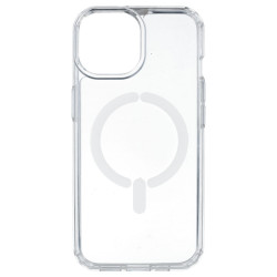 Capa Transparente Logo Compatível com Magsafe para iPhone 15 Plus - La Casa de las Carcasas, Acessórios e Capas para telemóveis