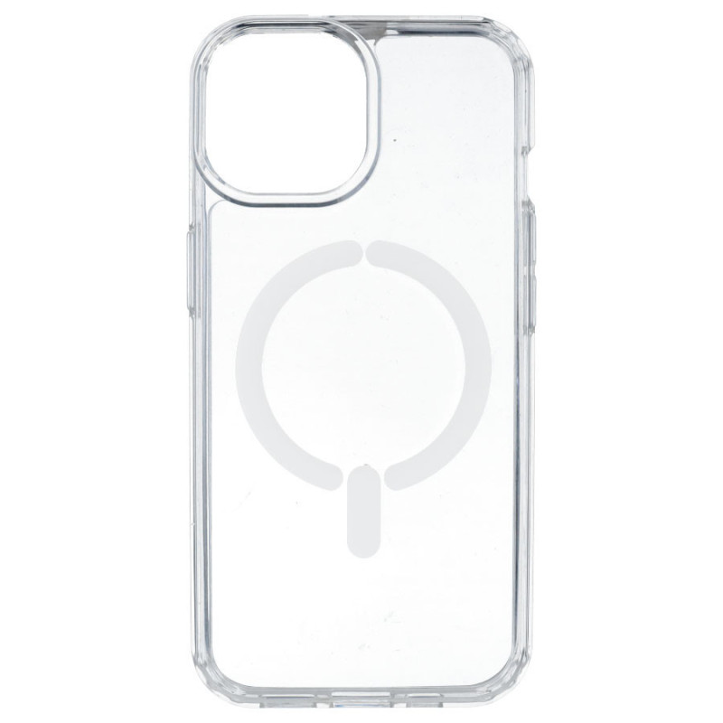 Capa Transparente Logo Compatível com Magsafe para iPhone 15 Plus - La Casa de las Carcasas, Acessórios e Capas para telemóveis