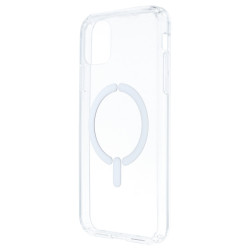 Capa Transparente Logo Compatível com Magsafe para iPhone 11 - La Casa de las Carcasas, Acessórios e Capas para telemóveis