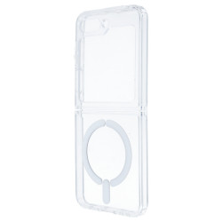 Capa Transparente Logo Compatível com Magsafe para Samsung Galaxy Z Flip 5 - La Casa de las Carcasas, Accesorios y Fundas para
