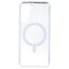Capa Transparente Logo Compatível com Magsafe para Samsung Galaxy S21