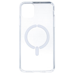 Capa Transparente Logo Compatível com Magsafe para iPhone 11 Pro Max