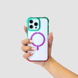 Capa Bumper Reforçada Degradada compatível com MagSafe para iPhone 15 - La Casa de las Carcasas, Acessórios e Capas para Telemóv