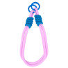 Pulseira Cordão Colorida com Argolas