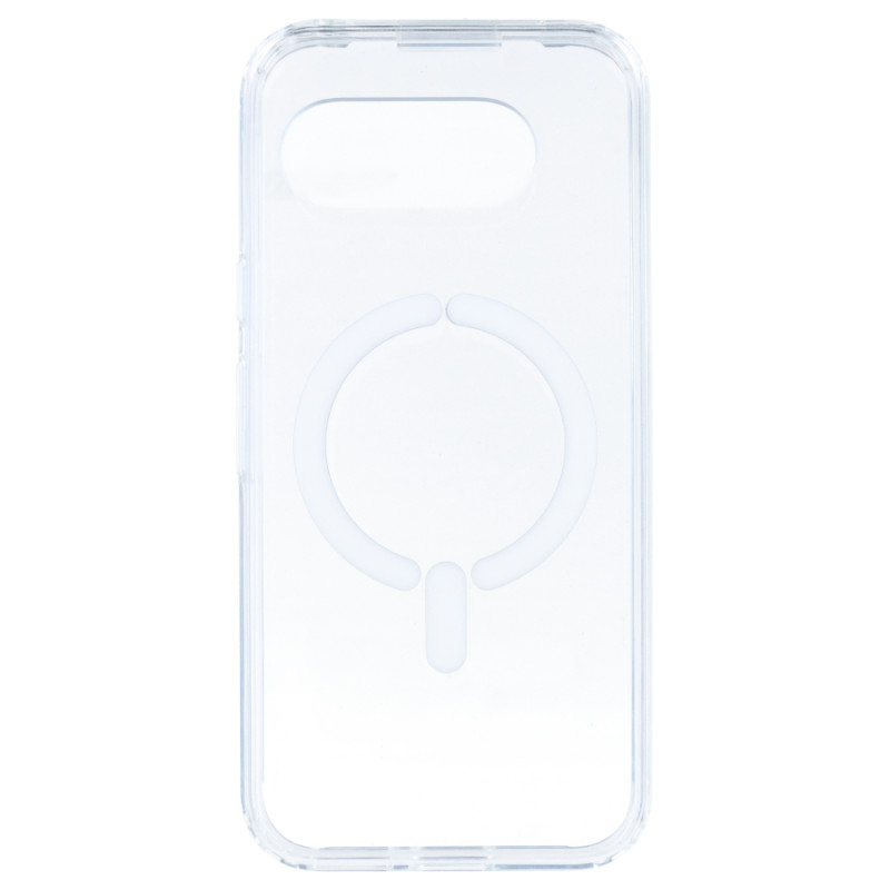 Capa Transparente Logo Compatível com Magsafe para Google Pixel 9A