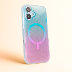 Capa Ring Glitter Compatível com Magsafe para iPhone 17 -La Casa de las Carcasas, Acessórios e Capas para telemóveis