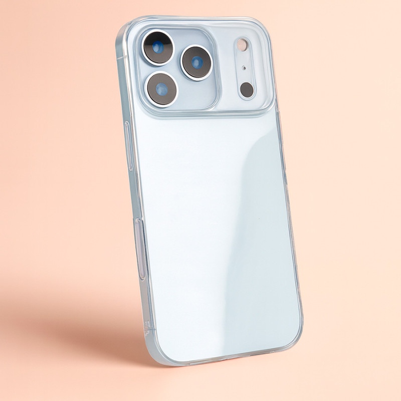 Capa de silicone transparente para iPhone 17 Pro