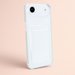 Capa de Silicone com Proteção para a Câmara e Porta-cartões para iPhone 17 Air -La Casa de las Carcasas, Acessórios e Capas para