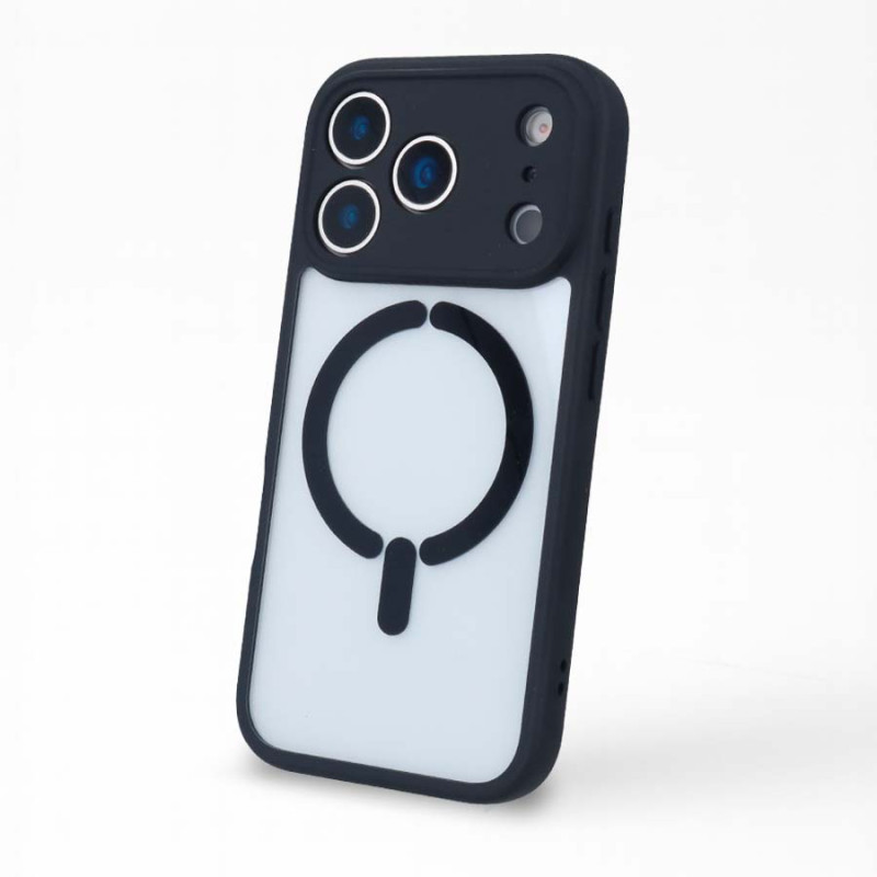 Funda Bumper Compatible con Magsafe con Cubre cámara para iPhone 17 Pro Max Funda Bumper Compatible con Magsafe con Cubre cámara para iPhone 17 Pro Max