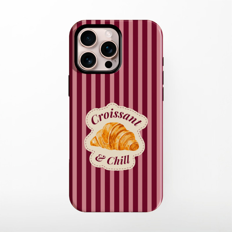 Capa Tough - Croissant & Chill