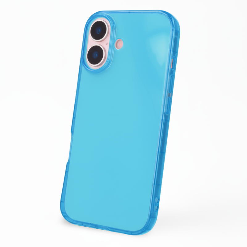 Capa Silicone Colorida para iPhone 17