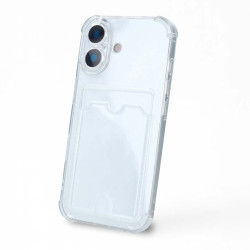 Capa de Silicone com Proteção para a Câmara e Porta-cartões para iPhone 17 -La Casa de las Carcasas, Acessórios e Capas para tel