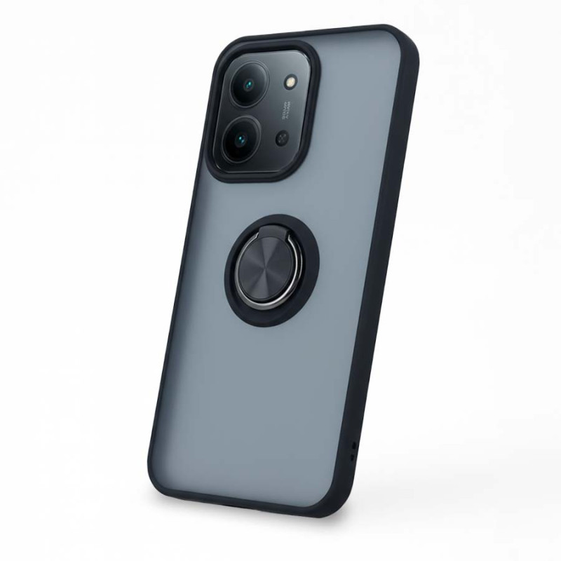 Funda Acrílica con Anillo para Xiaomi Redmi 15C