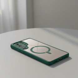 Capa Bumper Compatível com Magsafe com protetor de câmara  para Samsung Galaxy S22 Ultra - La Casa de las Carcasas, Acessórios e