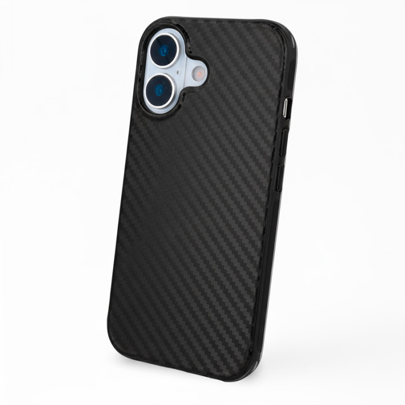 Funda Carbono compatible con Magsafe para iPhone 16 Funda Carbono compatible con Magsafe para iPhone 16