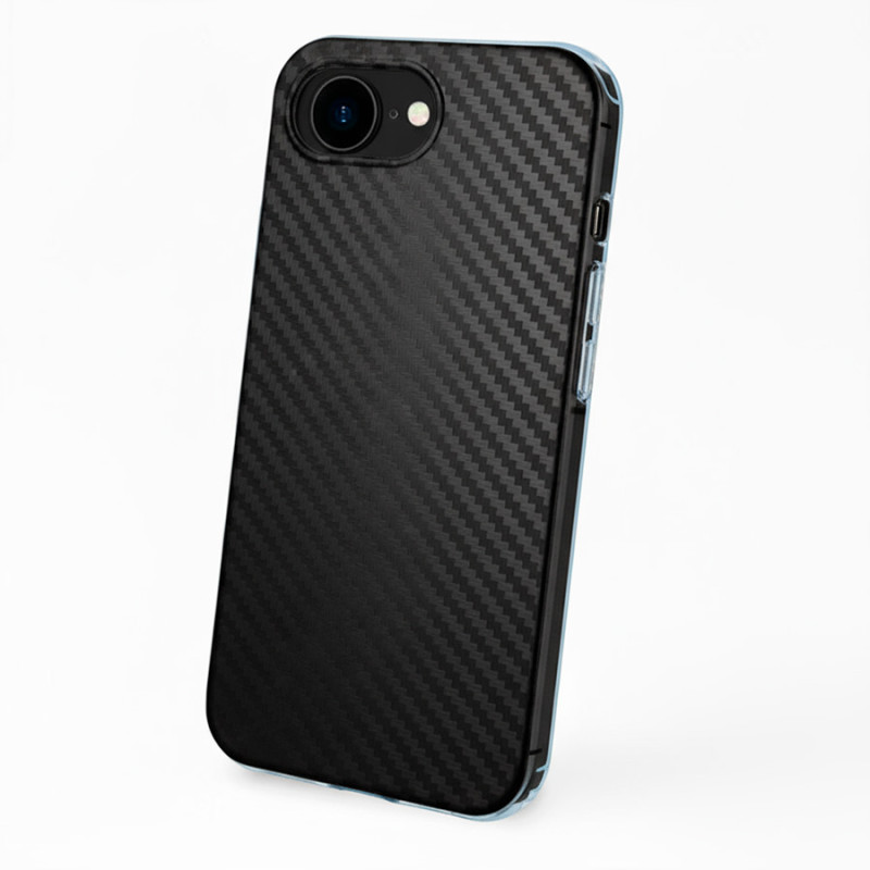 Funda Carbono compatible con Magsafe para iPhone 16e Funda Carbono compatible con Magsafe para iPhone 16e