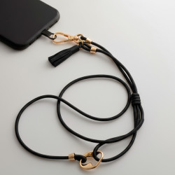 Cordão Nó Couro para o teu Telemóvel