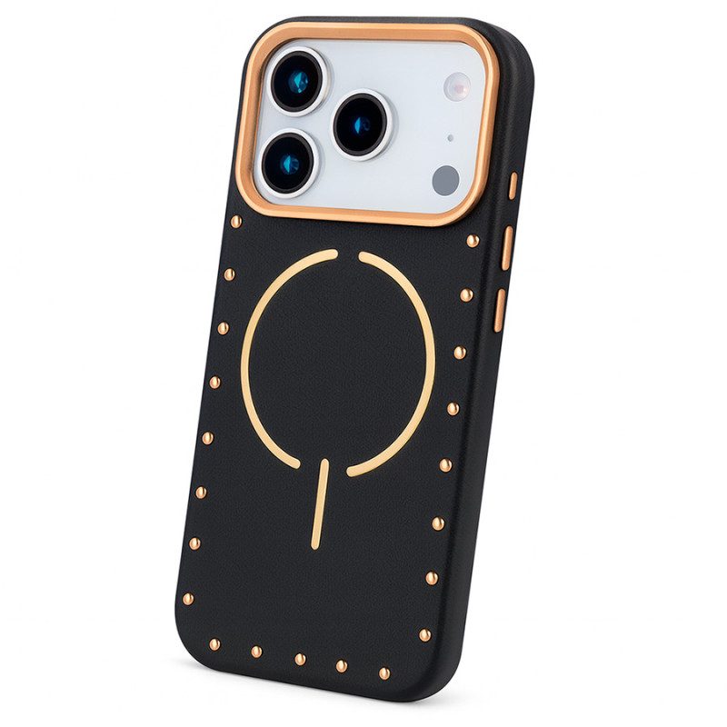 Funda Tachas Compatible con Magsafe para iPhone 17 Pro Max