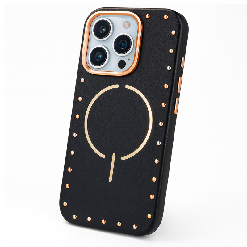 Funda Tachas Compatible con Magsafe para iPhone 13 Pro Max