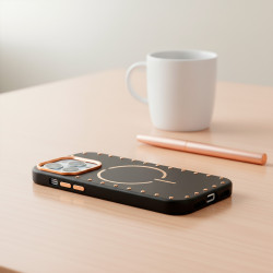 Capa Tachas Compatível com Magsafe para iPhone 16 Pro Max -La Casa de las Carcasas, Acessórios e Capas para telemóveis