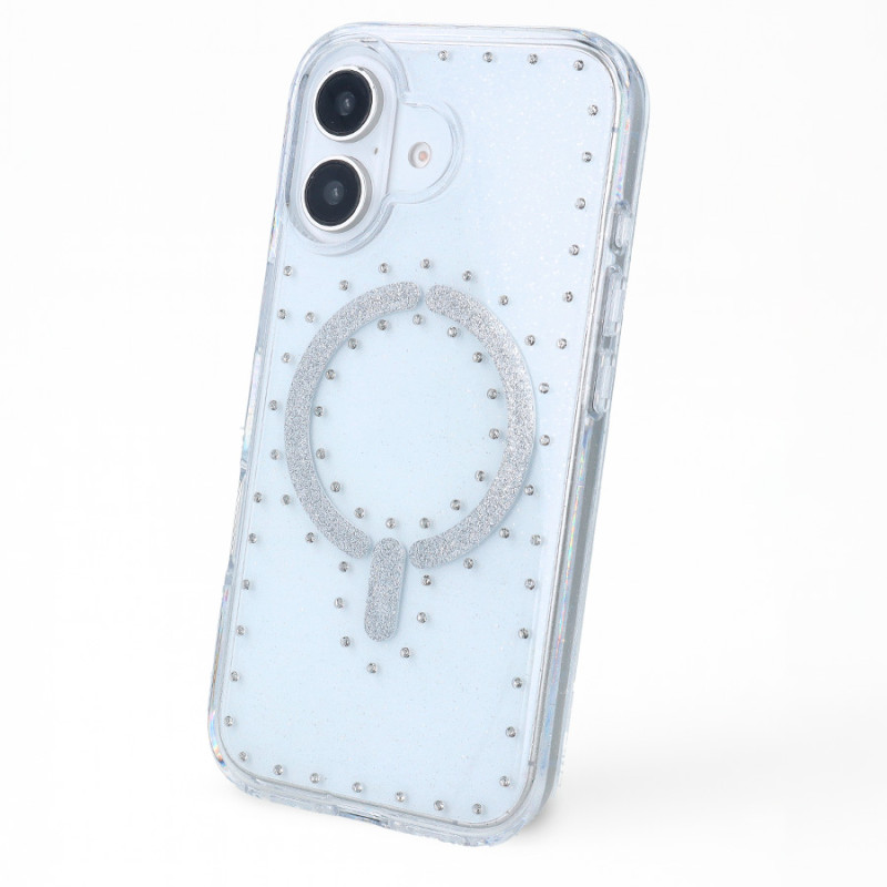 Funda Perlita Compatible con Magsafe Glitter para iPhone 16