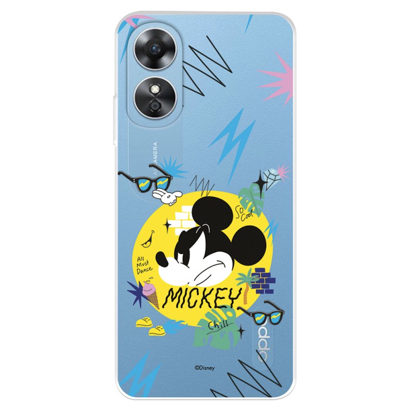 Funda para Oppo A17 Oficial de Disney Mickey Mickey Urban - Clásicos Disney