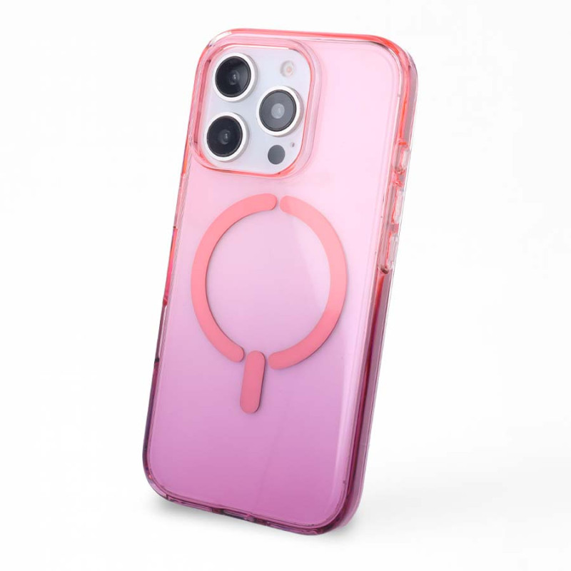 Capa Antiyellow Gradiente Compatível com Magsafe para iPhone 14 Pro