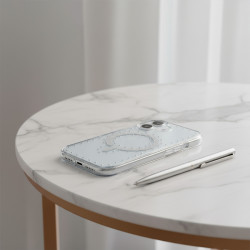 Funda Perlita Compatible con Magsafe Glitter para iPhone 17