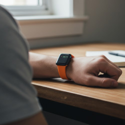 Corrente de borracha para Apple Watch 38mm Preta. Recebe-a gratuitamente na tua loja entre 48-96H