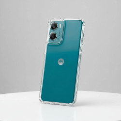 Funda Silicona Transparente para Motorola Moto G06