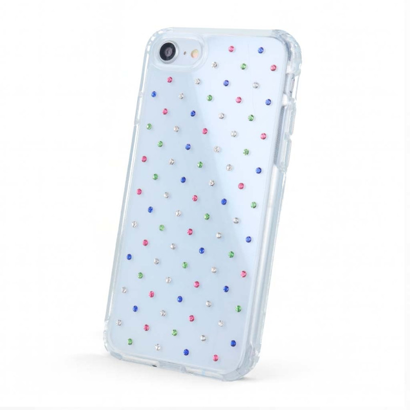 Funda Perlitas Multicolor para iPhone SE 2022