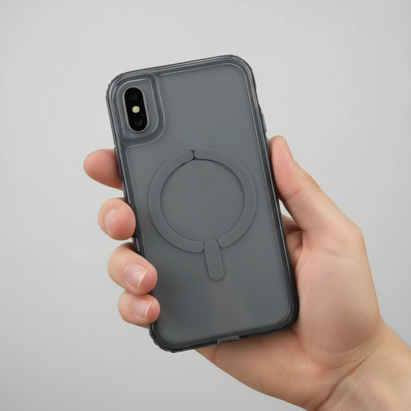 Capa Bumper 3 em 1 Compatível com Magsafe para iPhone X thumbnail