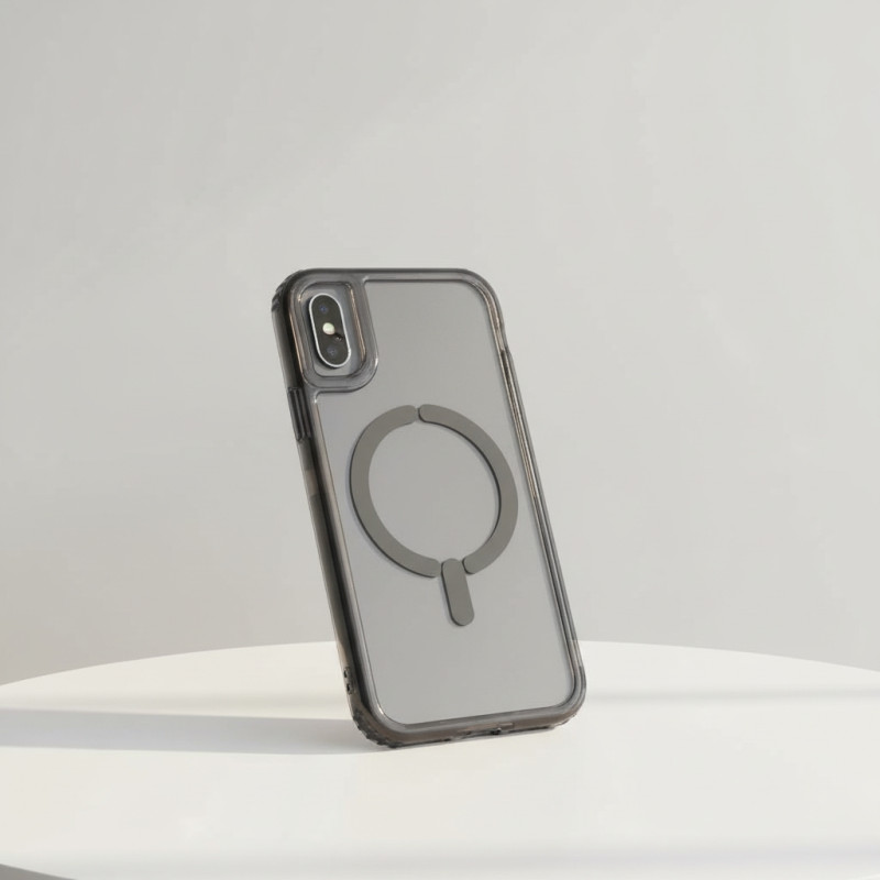 Capa Bumper 3 em 1 Compatível com Magsafe para iPhone X thumbnail