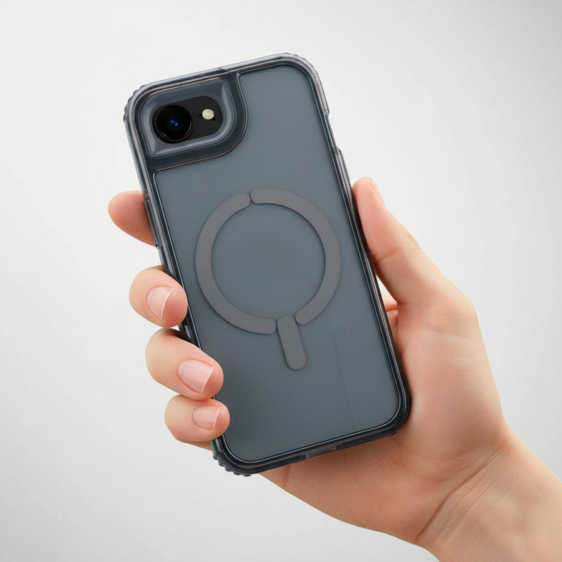 Capa Bumper 3 em 1 Compatível com Magsafe para iPhone 16e thumbnail