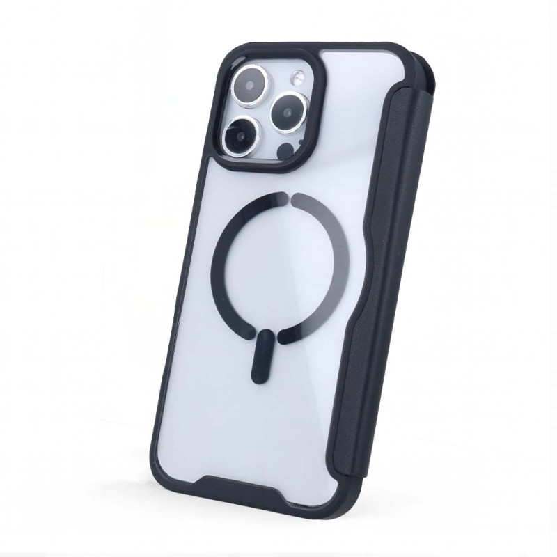 Funda Libro Compatible con Magsafe para iPhone 15 Pro Max