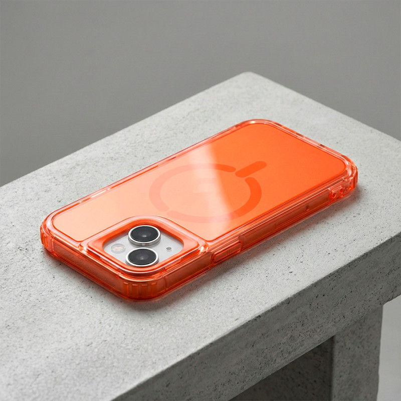 Capa Bumper 3 em 1 Compatível com Magsafe para iPhone 14 thumbnail