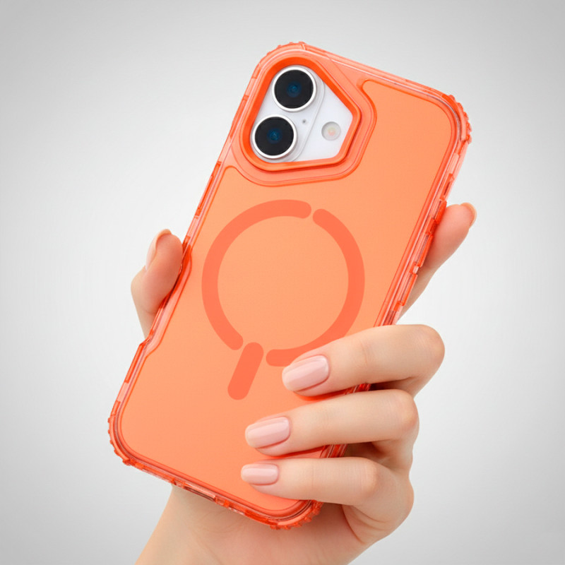 Capa Bumper 3 em 1 Compatível com Magsafe para iPhone 16 thumbnail