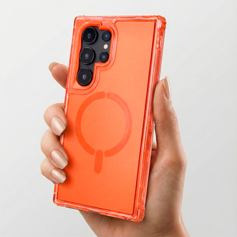 Capa Bumper 3 em 1 Compatível com Magsafe para Samsung Galaxy S24 Ultra thumbnail