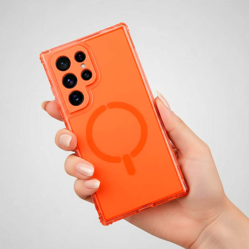 Capa Bumper 3 em 1 Compatível com Magsafe para Samsung Galaxy S25 Ultra thumbnail